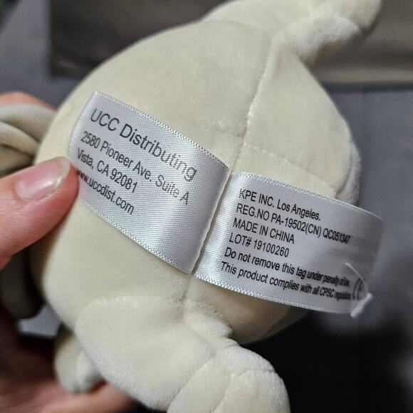 UCC The Odd 1s Out Harry Moth Plush Yellow Gray Bug Insect Cartoon Comic - Picture 4 of 4